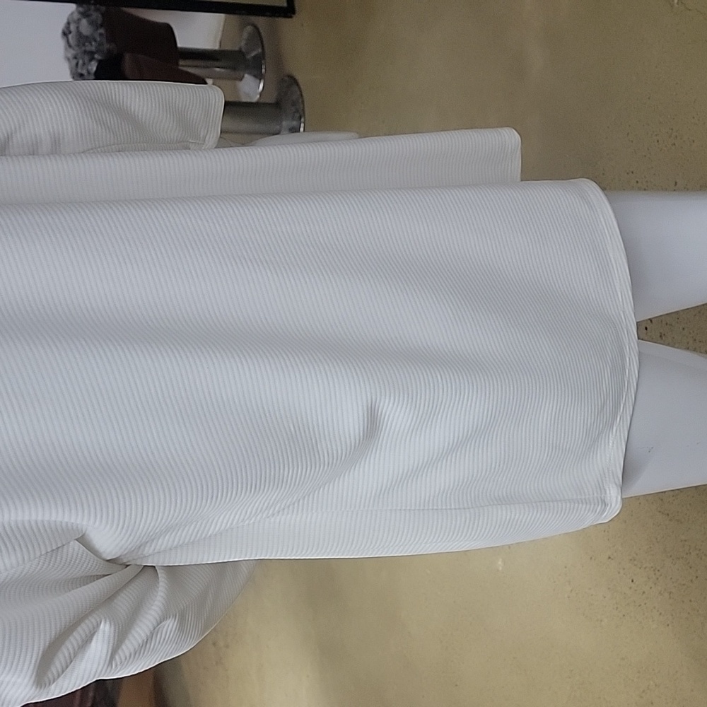 Segments 3/4 Sleeve White Comfy Lightweight Top Size XL - Picture 4 of 9
